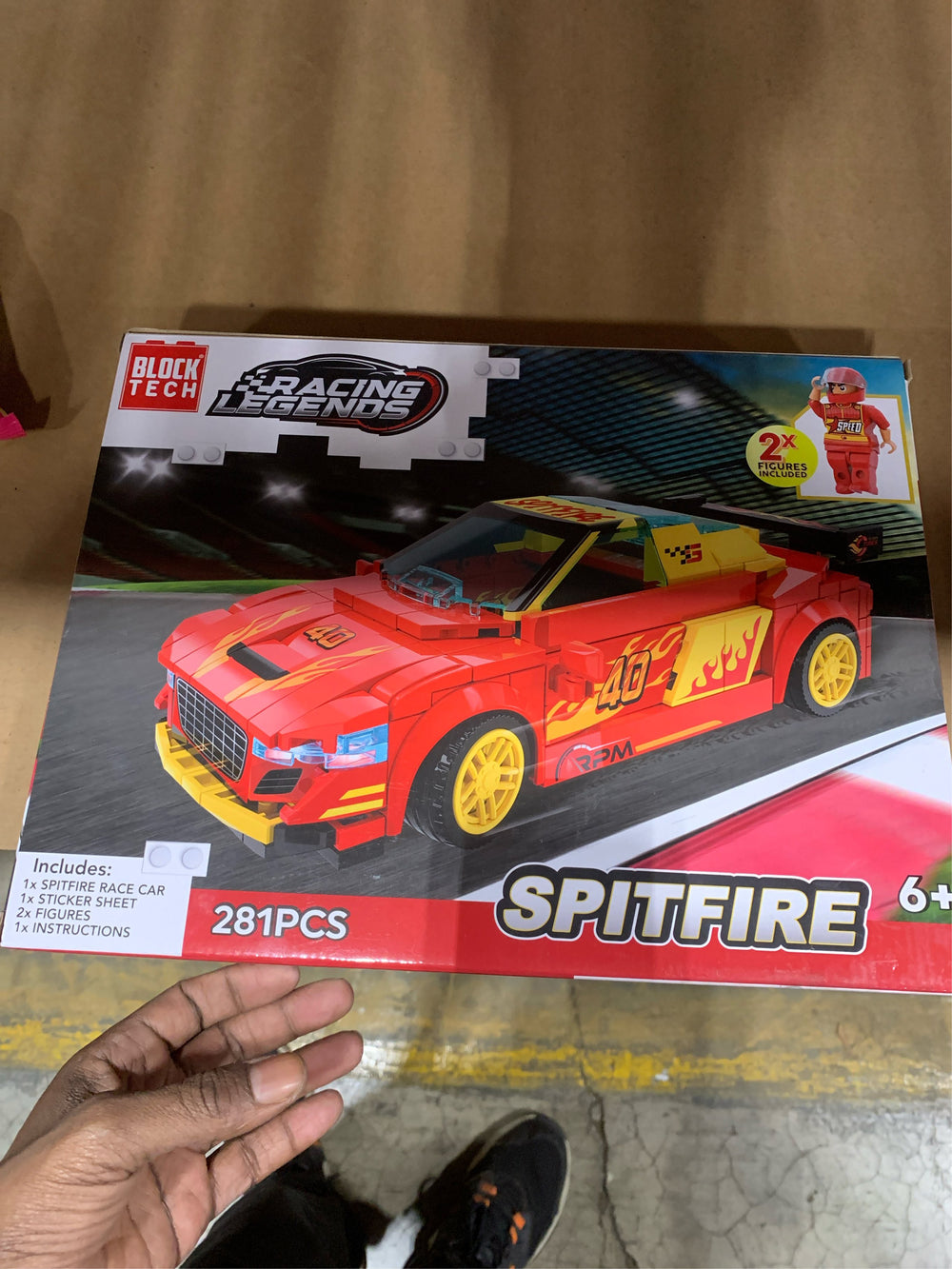 RMS Block Tech Spitfire - 1.0 ea -J4-1432