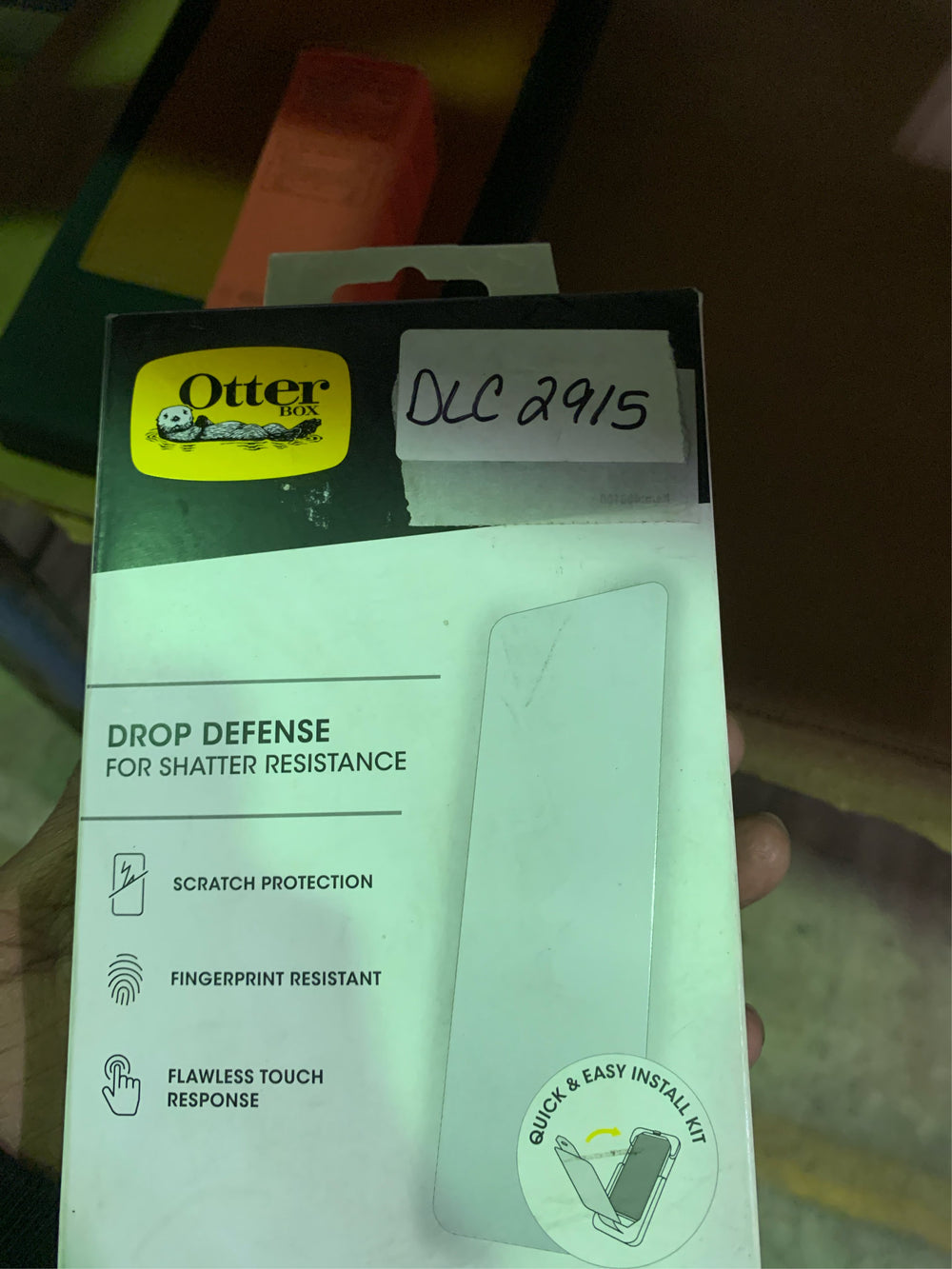 OtterBox Apple iPhone 15 Pro Glass: Scratch-Resistant Screen Protector -A7-0391