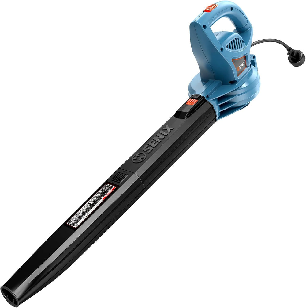 SENIX 6 AMP Handheld Electric Leaf Blower, Up to 260 CFM and 155 MPH, Lightweight, 120V (BLE06-L) 1721b