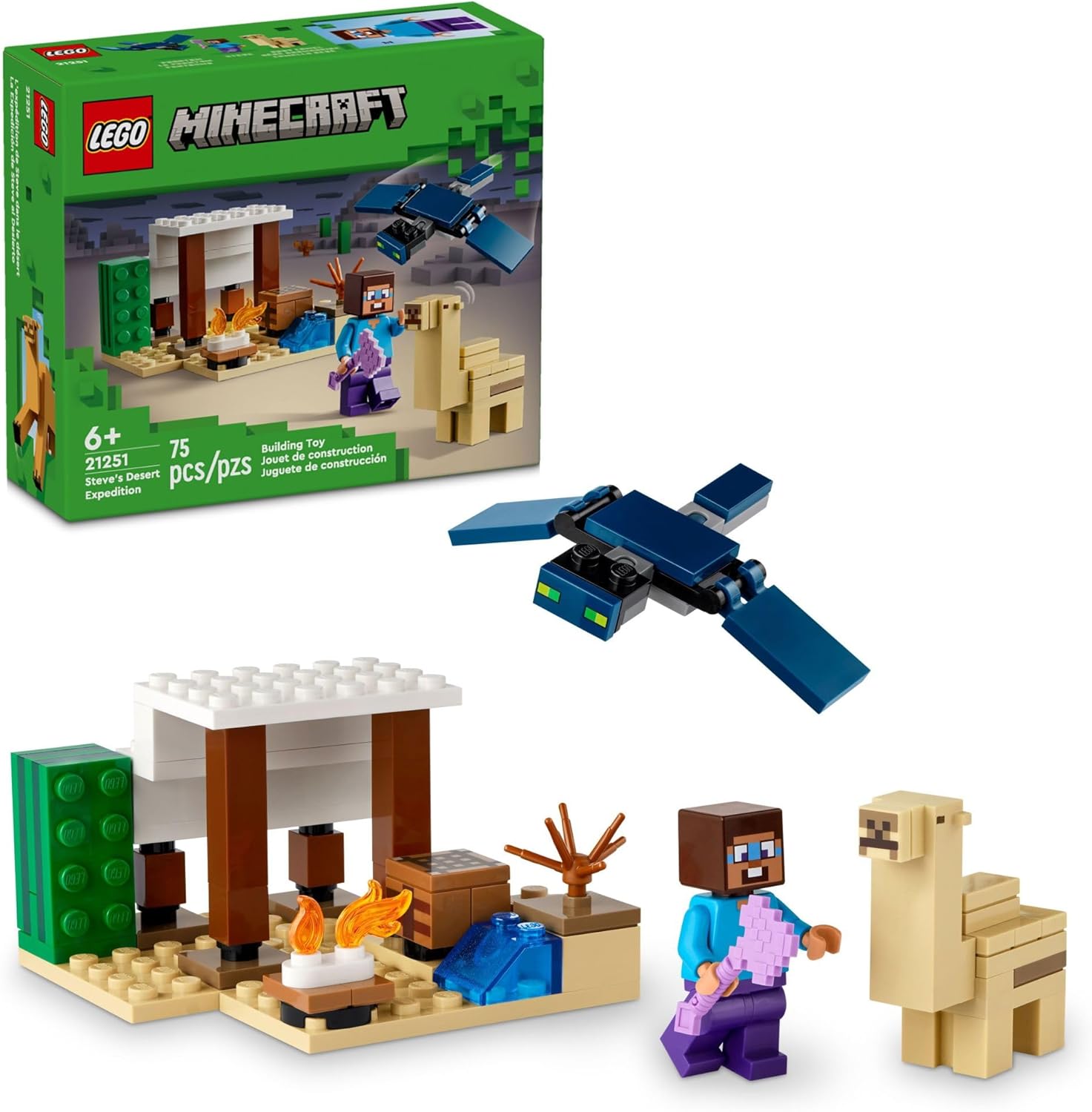 LEGO Minecraft Steve's Desert Expedition Building