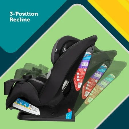 Safety 1st Grow and Go Sprint All-in-One Convertible Car Seat, Cranberry Ice II, Infant & Toddler, Unisex 1998