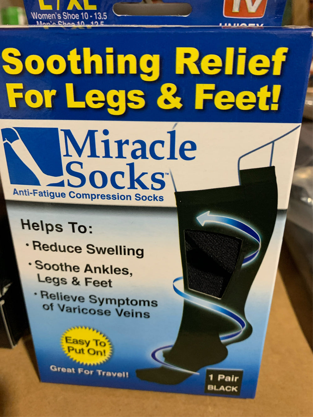 OnTel Miracle Socks Socks, 1 ea -G6-0077
