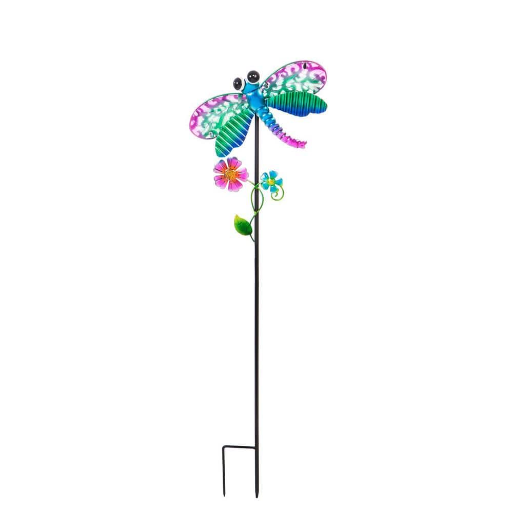 Dragonfly 36 in. Secret Solar Garden Stake - F4 - 741 -A13-1342