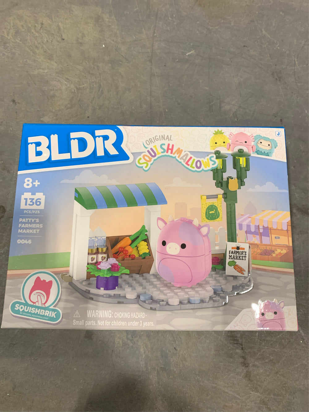 Squishmallows Patty s Farmers Market Building Set - 136pc - B14-1355