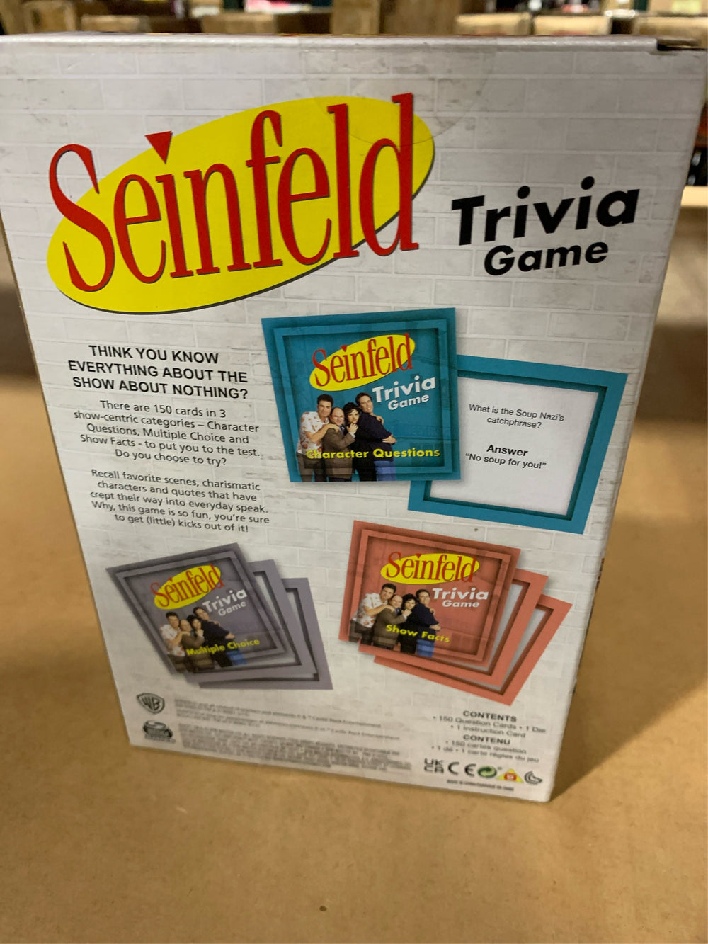 Ready to Roll Seinfeld Trivia Board Game -E8-0086