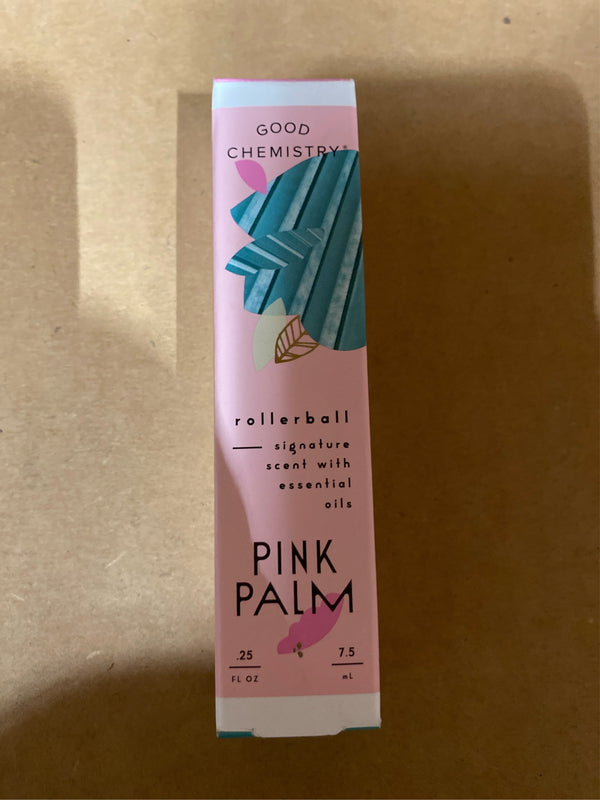Good Chemistry Pink Palm Rollerball Perfume Pink Palm 0.25 Fl Oz - F7 - 1836
