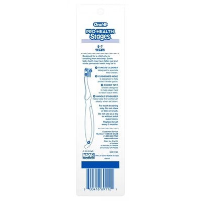 (Pack of 3) Oral-B Kid's Manual Toothbrush featuring Marvel's Spider-Man Soft Bristles for Children and Toddlers - 2ct (Graphics may vary) - C5 - 354 -C6-1138