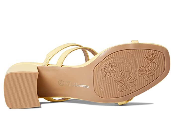 Chinese Laundry Blaine Slide Heels in Light Yellow Size 8.0 - B12 - 616