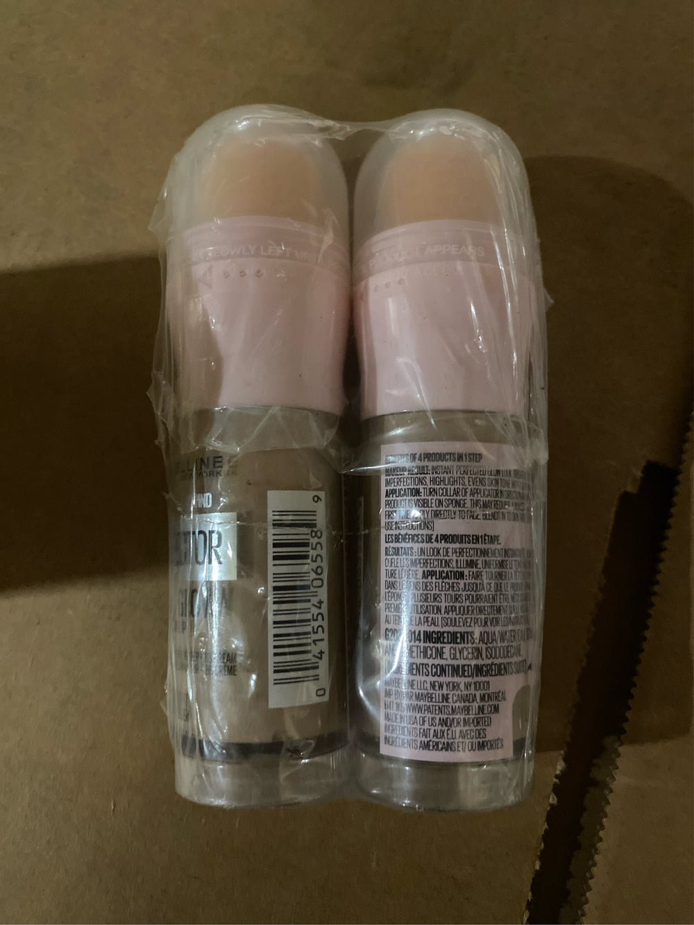 (Pack of 2) Maybelline Instant Age Rewind Instant Perfector Glow Makeup, Light, 0.68 fl oz - F4 - 739