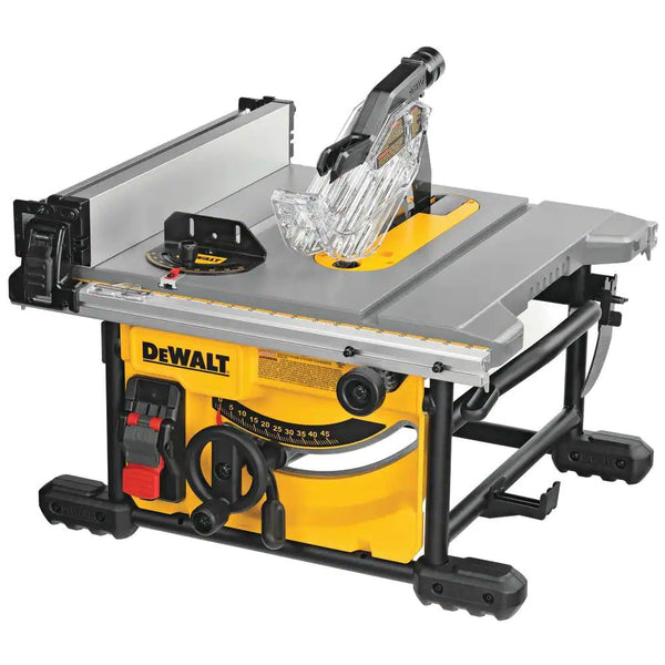 15 Amp Corded 8-1/4 in. Compact Portable Jobsite Tablesaw (Stand Not Included) L70 - Tested and Working