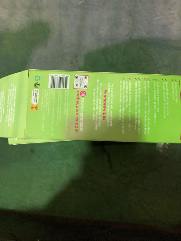 MakeUp Eraser Women ACCESSORY Makeup Remover Cloth - Neon Green 1 Pc - F8 - 1760 -K8-0089