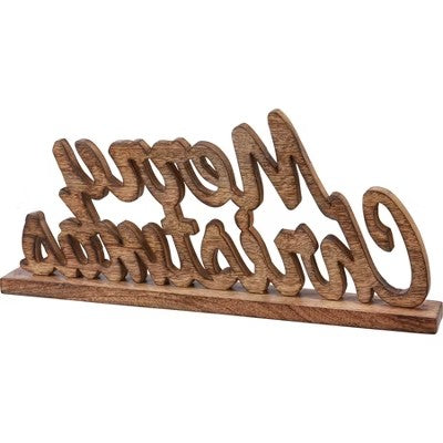 Primitives by Kathy Merry Christmas Decorative Wood Sitter -E9-1859