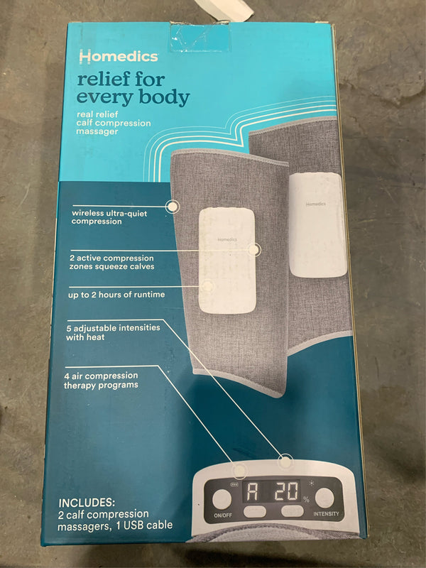 HoMedics Real Relief Calf Compression Massagers - G13 - 921 -A7-1166 -A7-1167