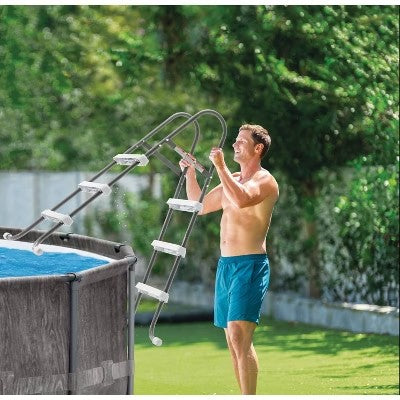 Intex 16' x 48" Ultra XTR Frame Above Ground Pool - Graywood Print - H14 - 38