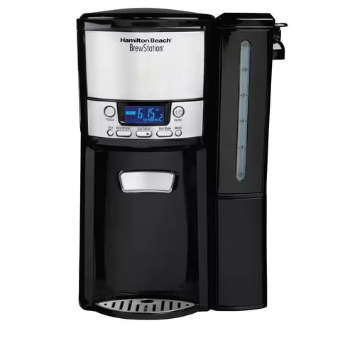 BrewStation 12- Cup Programmable Black Drip Coffee