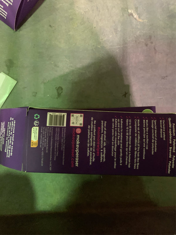 (Lot of 2) MakeUp Eraser Queen Purple - G14 - 1202. -E8-1763 -E8-1764 -E8-1765 -K8-0086 -k8-0087