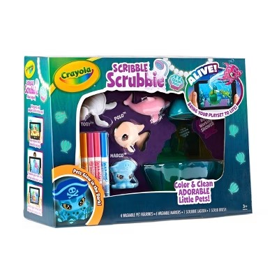 Crayola Scribble Scrubbie Ocean Glow Lagoon - F8 - 1018