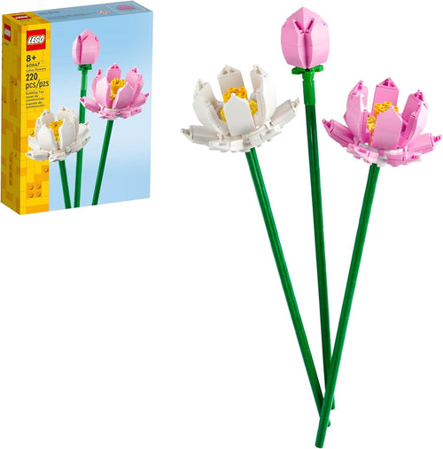 LEGO Lotus Flower - Building Toy for Kids, Girls &