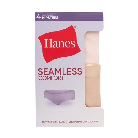 Tween Underwear Hipster, 4-Pack, Seamless Panties, Stretch - C11 - 495